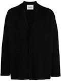 Jil Sander wool V-neck cardigan