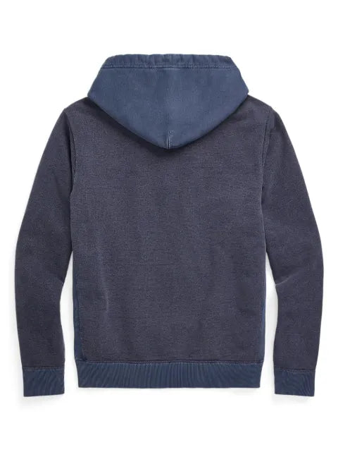 Ralph Lauren RRL two-tone cotton hoodie