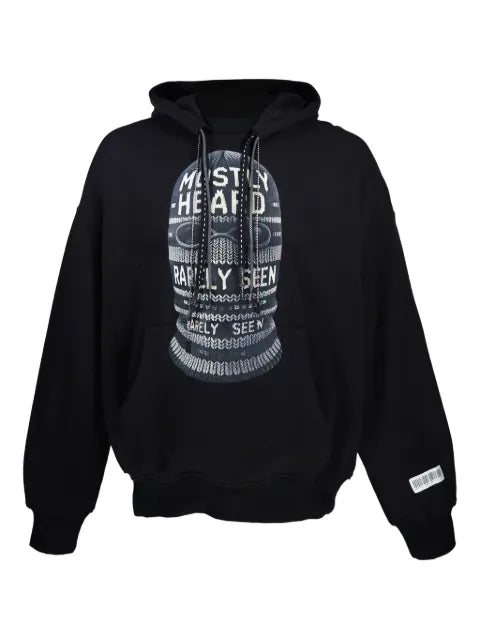 Mostly Heard Rarely Seen balaclava-print hoodie