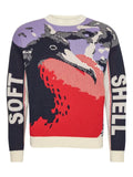 Henrik Vibskov bird graphic sweater
