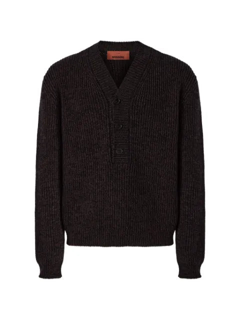 Missoni wool and viscose mélange V-neck sweater