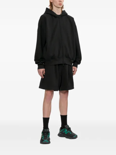 ESSENTIALS signature classic zip-up hoodie