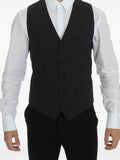 Dolce & Gabbana pointed-hem V-neck waistcoat