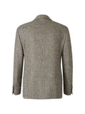 Lardini houndstooth single-breasted blazer