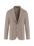 BOSS notch-lapels single-breasted blazer