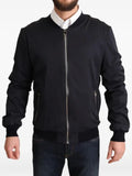 Dolce & Gabbana silk bomber jacket