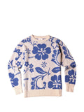HARDEN Hibiscus intarsia-knit sweater