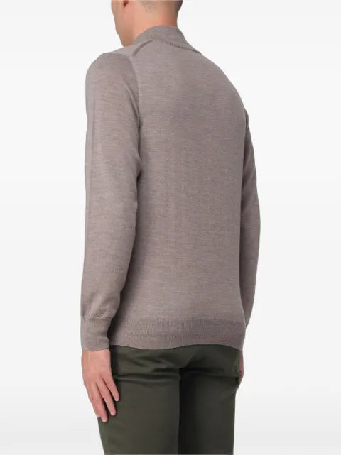 XC half-zip merino-wool sweater