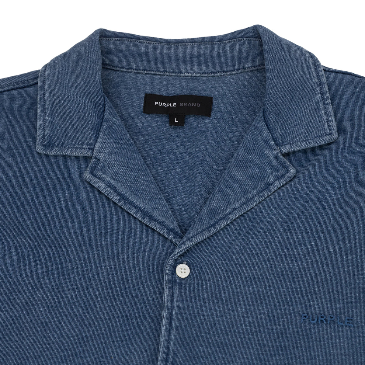 Blue Jersey Short Sleeve Shirt