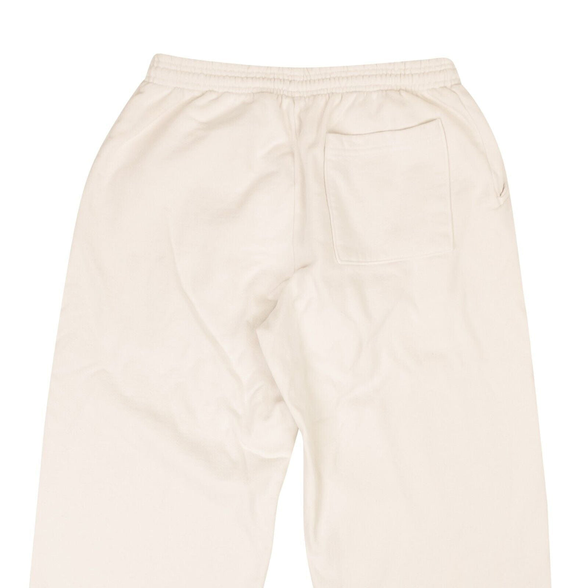 White Logo Jogger Sweatpants