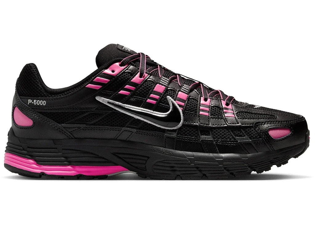 Nike P-6000 Pink Blast Metallic Silver Black CD6404-600