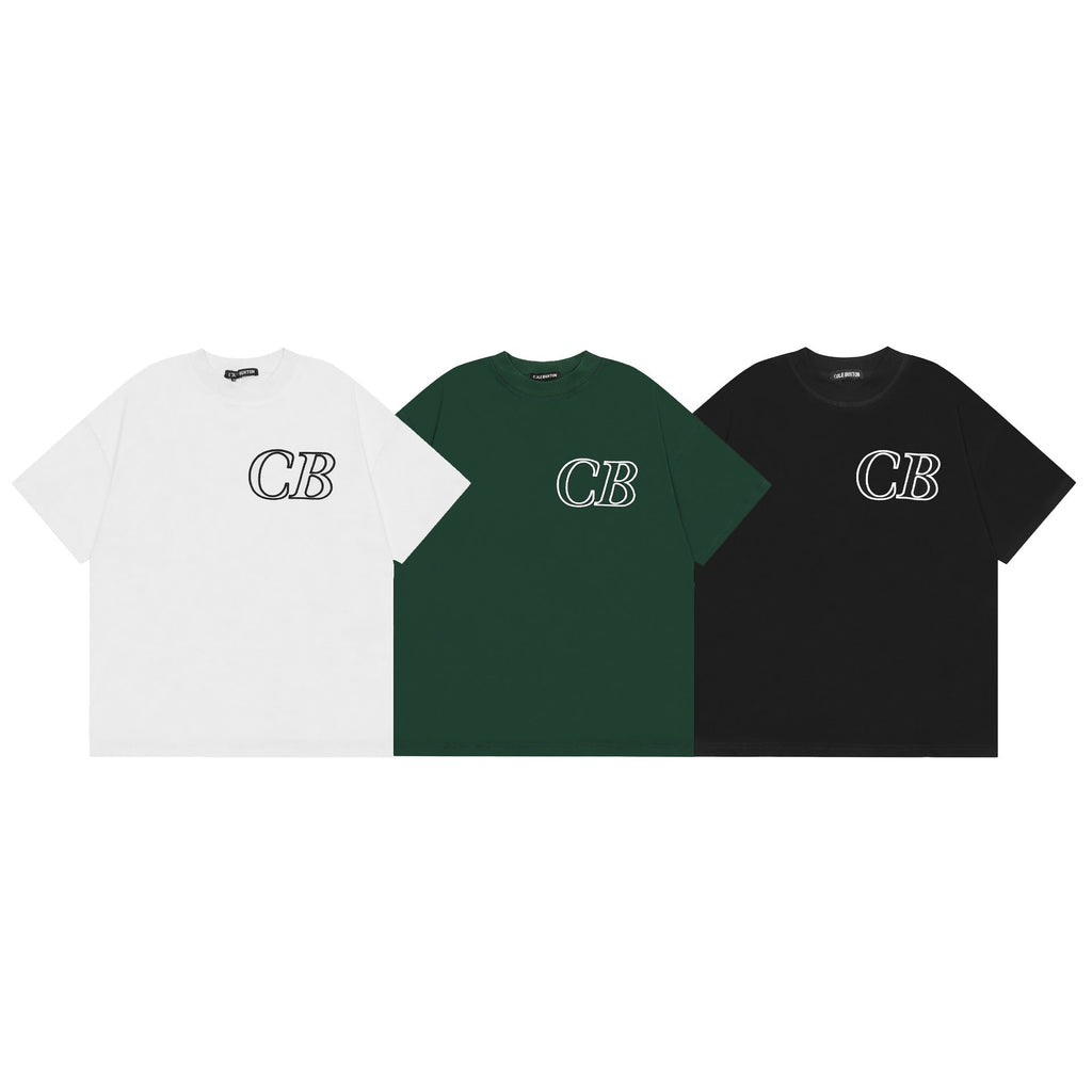 Cole Buxton Multi‑Slogan Graphic Oversized Tee Streetwear Unisex