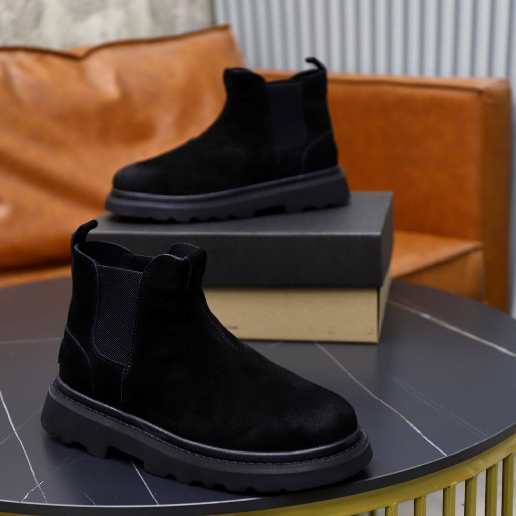 UGG Black Suede Chelsea Casual Shoes