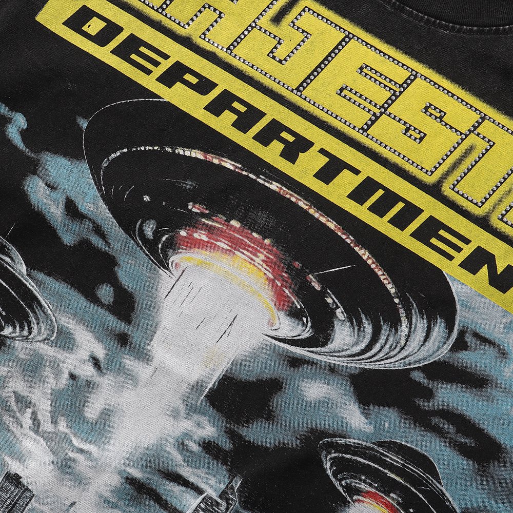 MAJESTIK 16 Department UFO Graphic T-Shirt