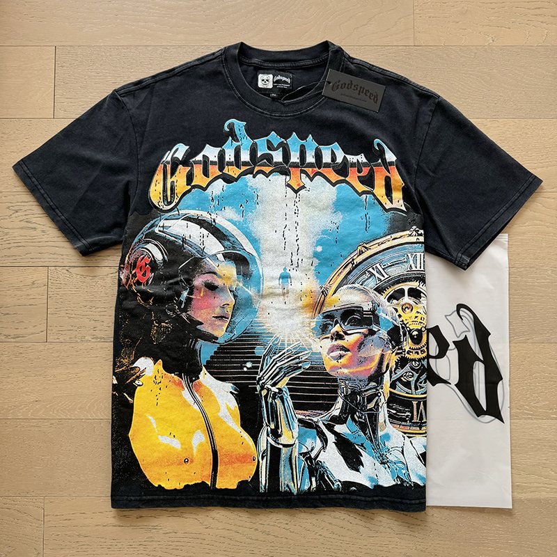 Godspeed Out of Many One Graphic T-Shirt