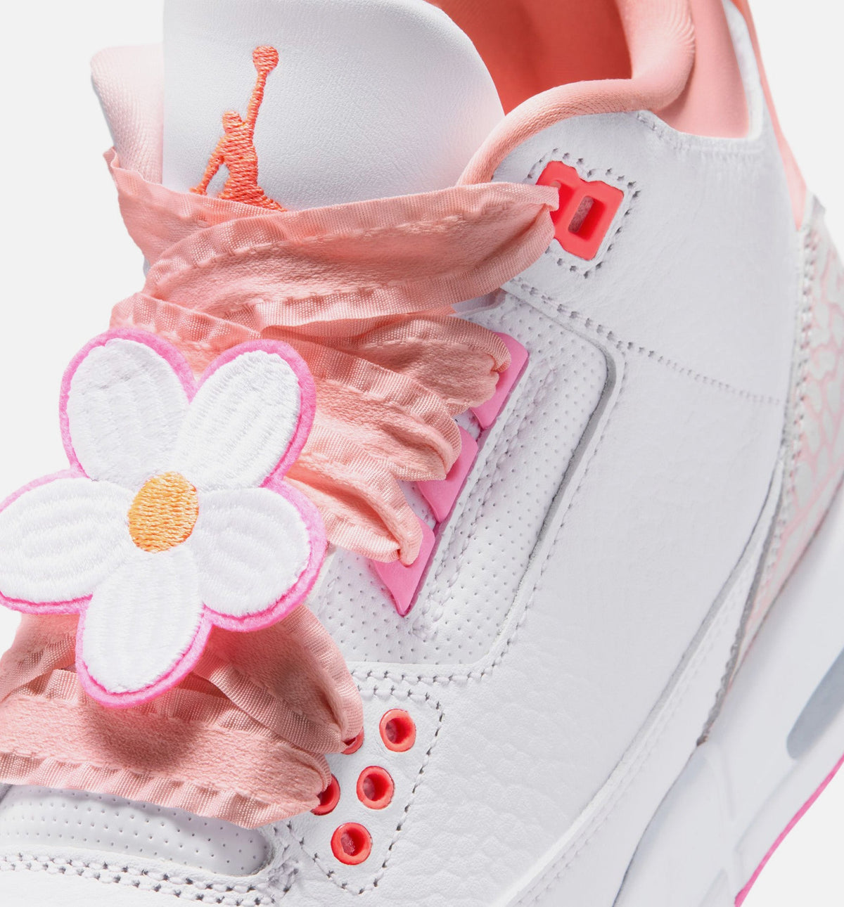 Air Jordan 3 Retro “Spring Flowers” Grade School Lifestyle Shoes (GS)