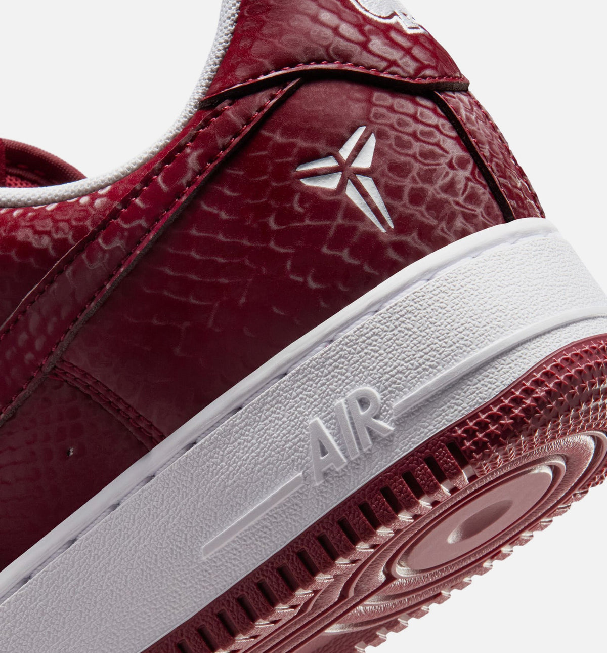 Nike Kobe Air Force 1 Low "Merion" Men's Shoe – Team Red/White