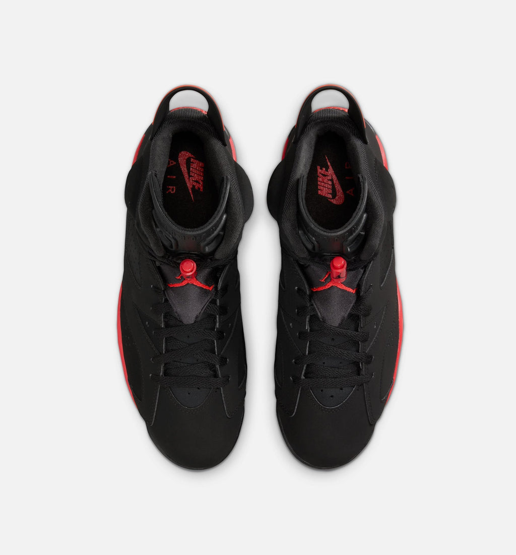 Air Jordan 6 Retro Infrared Salesman Men's Lifestyle Shoe – Black / Light Crimson