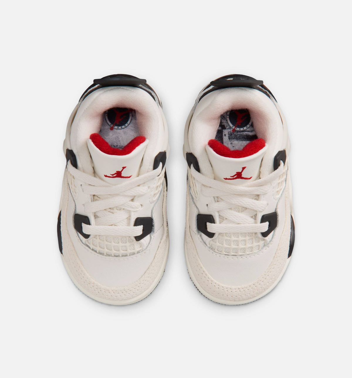 Air Jordan 4 Retro Flight Club Infant/Toddler – Sail/Black/University Red