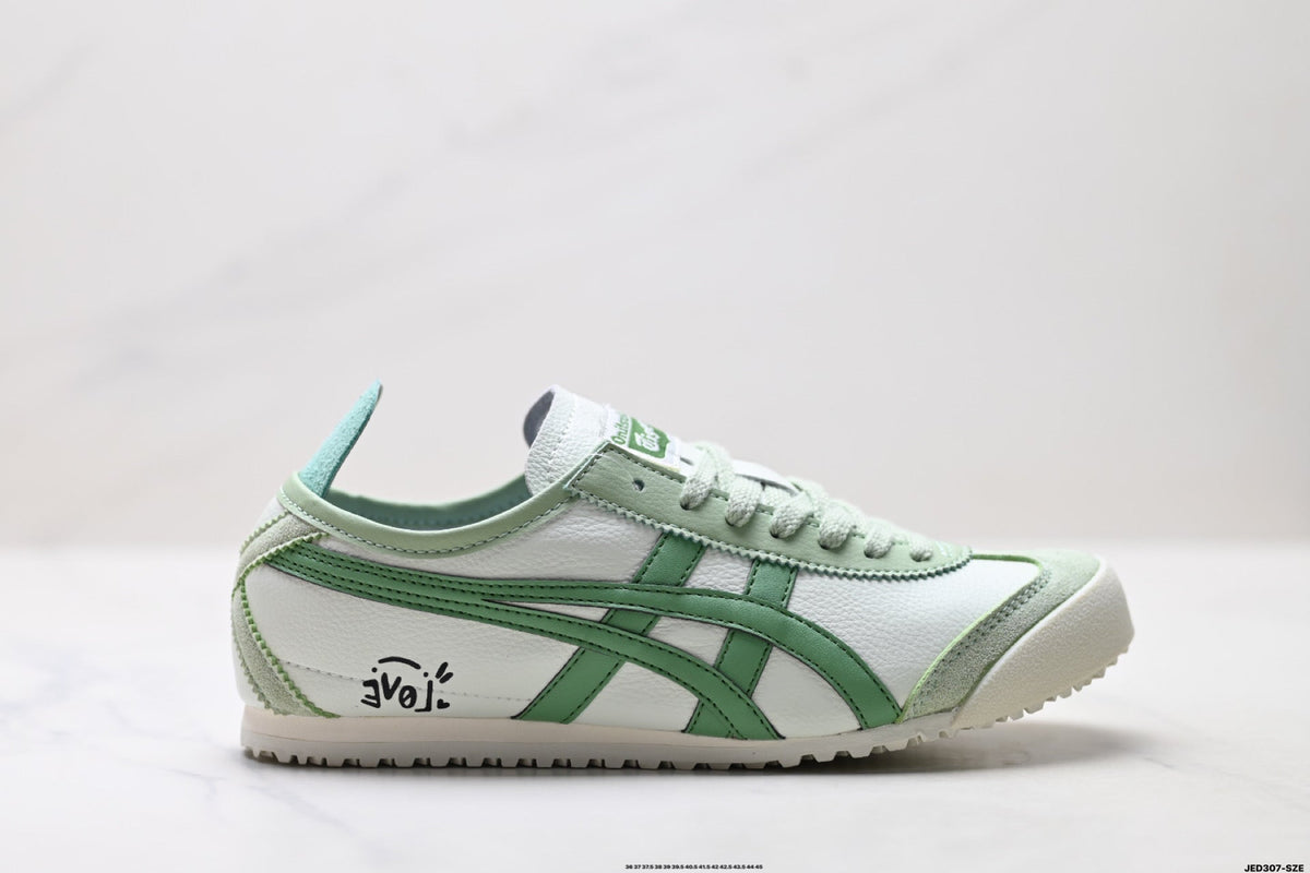 Onitsuka Tiger Retro Low Top Mint Green Unisex Shoes Style 12