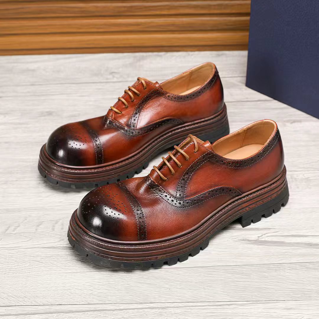 Dior Lace-Up Brogue Shoes